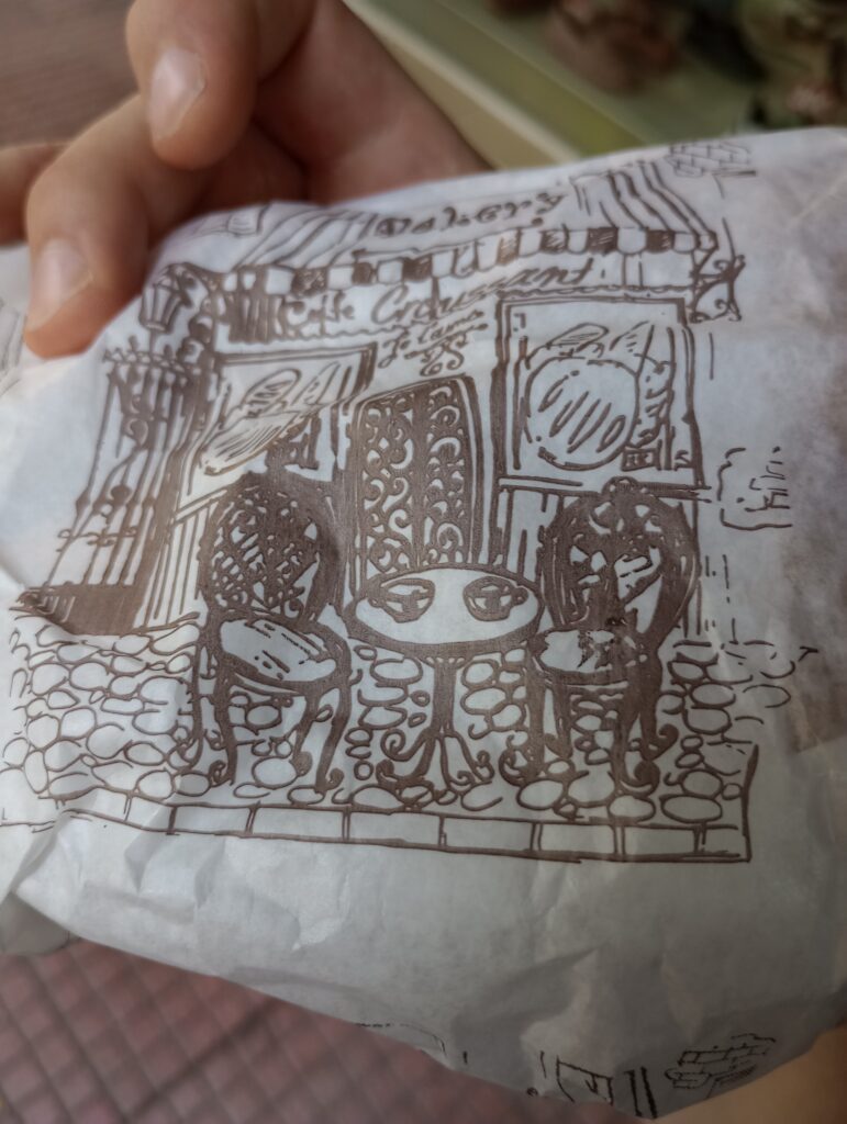 Bakery wrapping paper